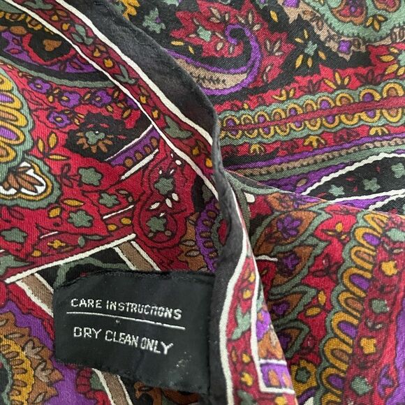 The Specialty House Vibrant Colors Silk Scarf - Picture 5 of 8